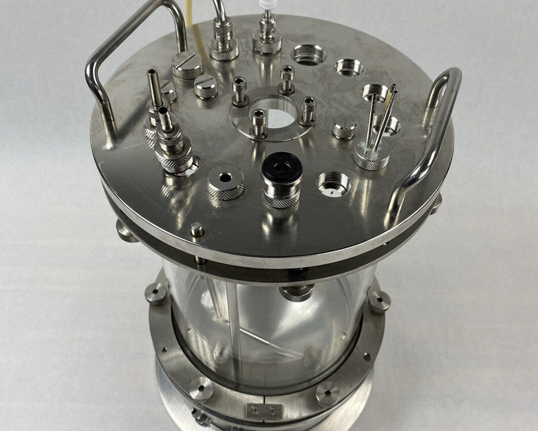 New Brunswick Scientific 5L Vessel Fermentor Bioreactor Q798700