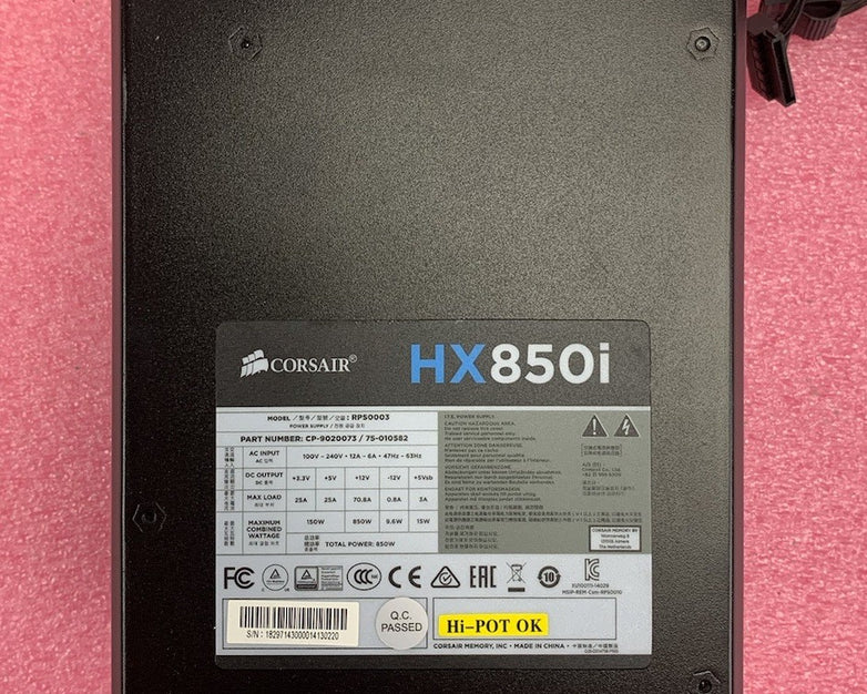 Corsair HX850i RPS0003 850W Power Supply