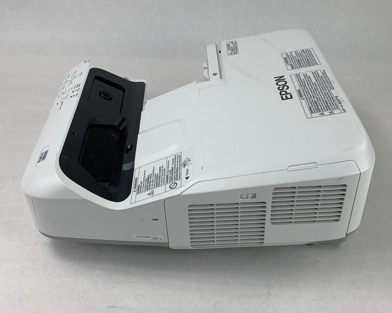 Epson H741A BrightLink 685Wi LCD Projector 2428 Lamp Hours - Missing Port Cover