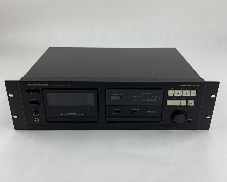 Marantz PMD501 Professional Cassette Tape Deck Player Recorder Reverse Sticks