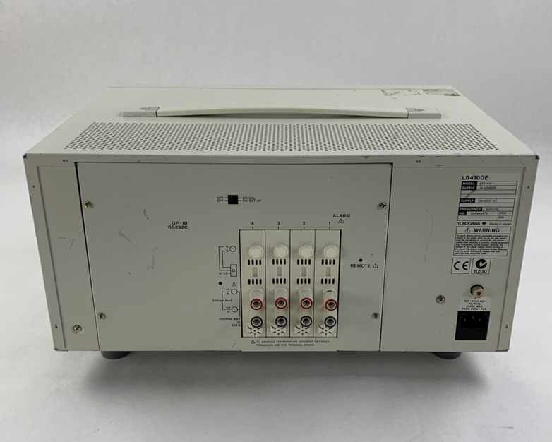Yokogawa LR4100E Multipen Recorder 371141 -B-0/D/FDD Powers On