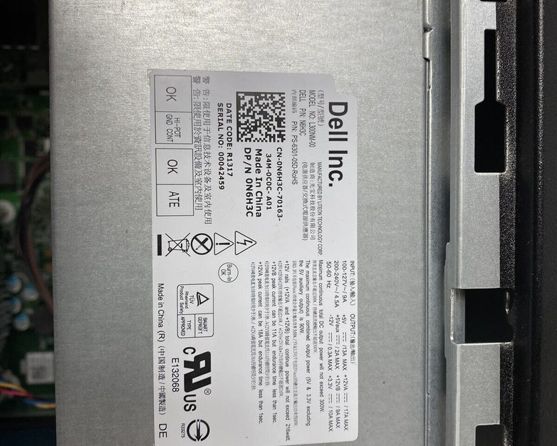 Dell Inspiron 660 MT Intel Core-i3 2130 3.40GHz 6GB RAM No HDD No OS