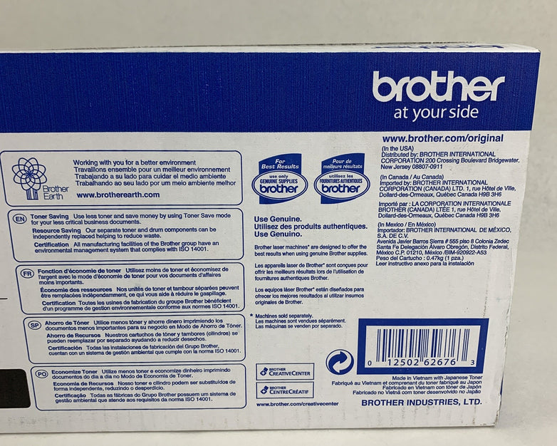 Brother TN-420 Black Toner Cartridge New OEM Sealed Box
