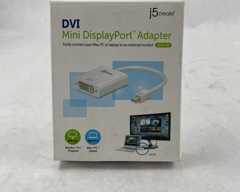 J5create Mini DisplayPort Adapter JDA132-2A (Lot of 2)