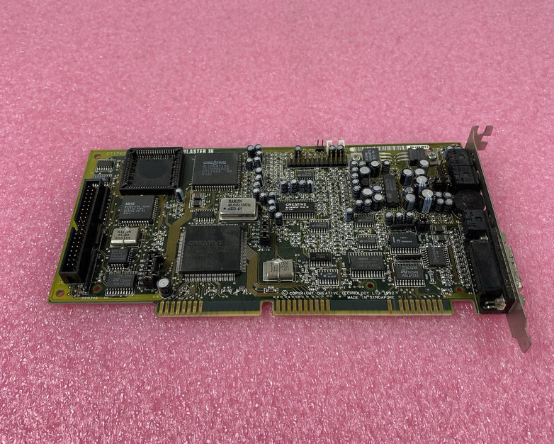 Creative Labs Sound Blaster 16 CT 1740 16-bit ISA Tested
