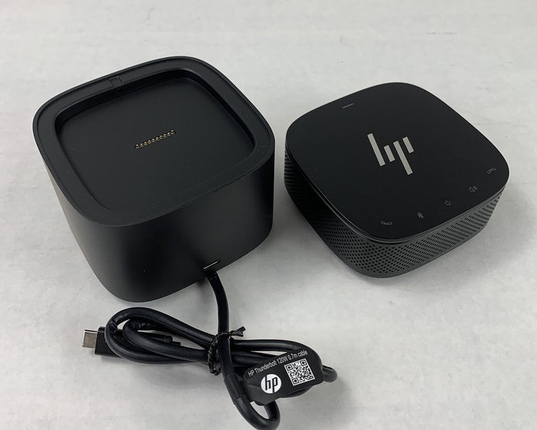 HP HSN-IX01 Thunderbolt G2 120W USB-C Docking Station w/ HSN-IA01 Audio Module