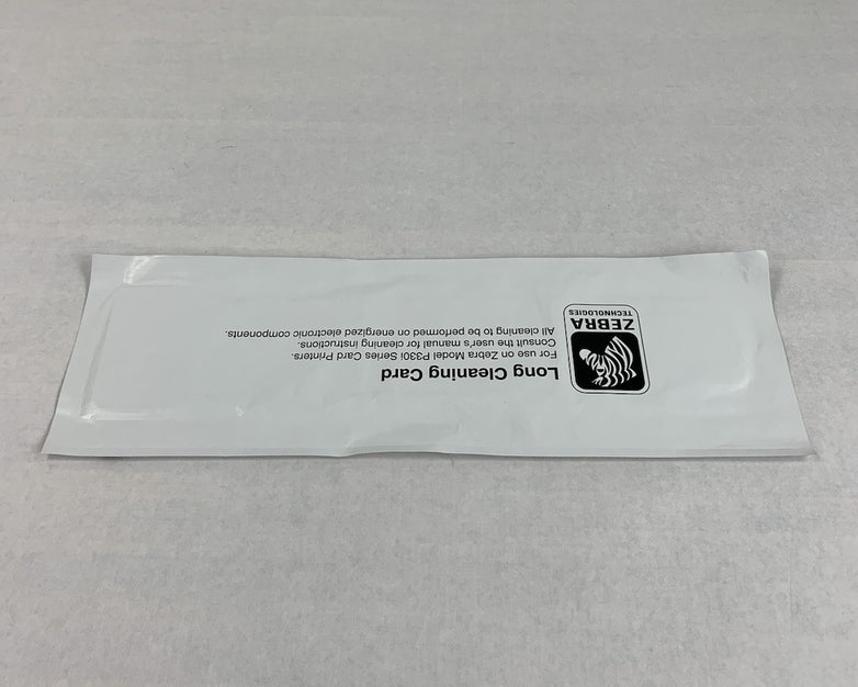 Zebra P330i Card Printer Long Cleaning Card (Lot of 20)