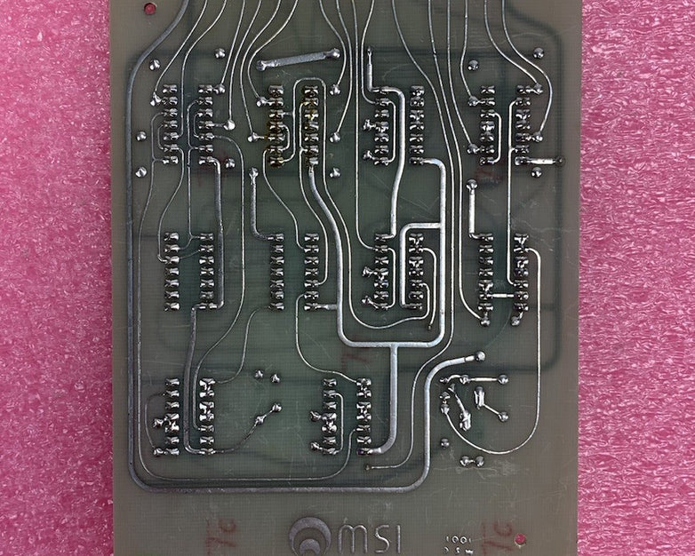 MSI Vintage 1975 Manual Switch Buffers & Logic 24866 Micromedic Card