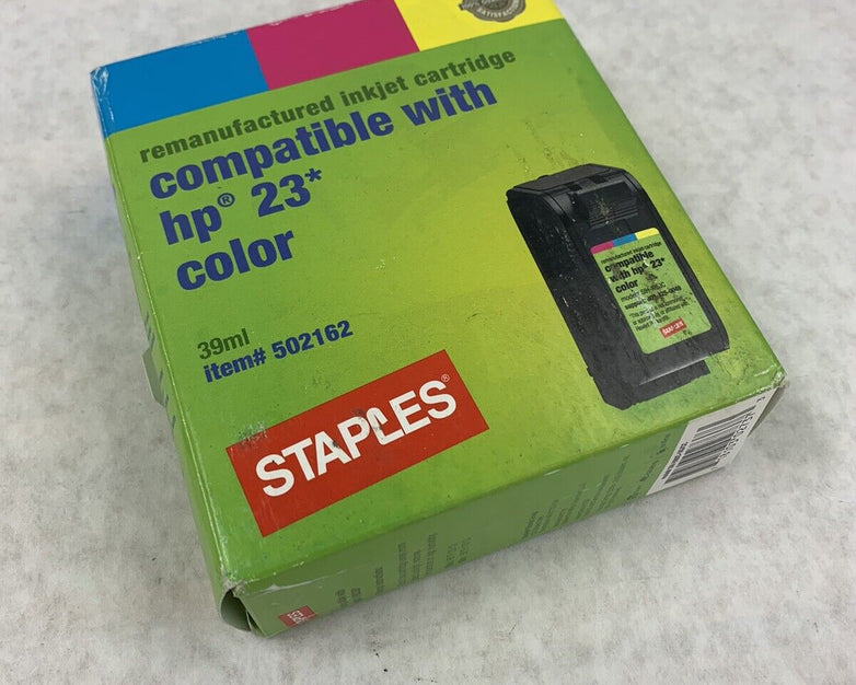 Re-manufactured Tri-Color High Yield Inkjet Cartridge for HP C1823D (HP 23)
