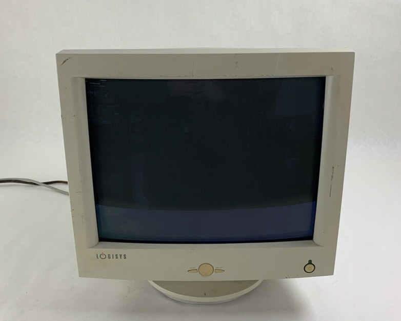 Logisys LGX710 17” Digital Color VGA CRT Monitor Retro Gaming Grade C