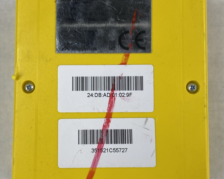 ShopperTrak ST600 Model H17200 Customer Counting Module Control