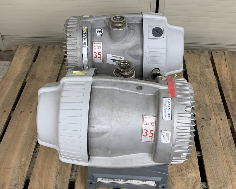 XDS 35i Edwards A730-01-983 Dry Scroll Vacuum Pump Parts and Repair Pair of 2x
