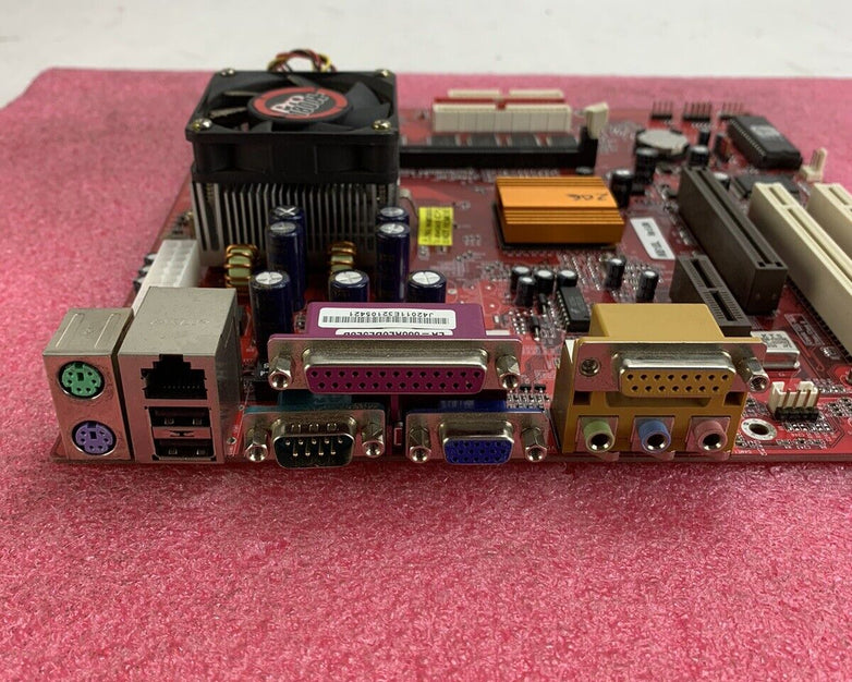 PC Chips M810L Motherboard AMD Duron 1.26GHz No RAM No I/O Shield