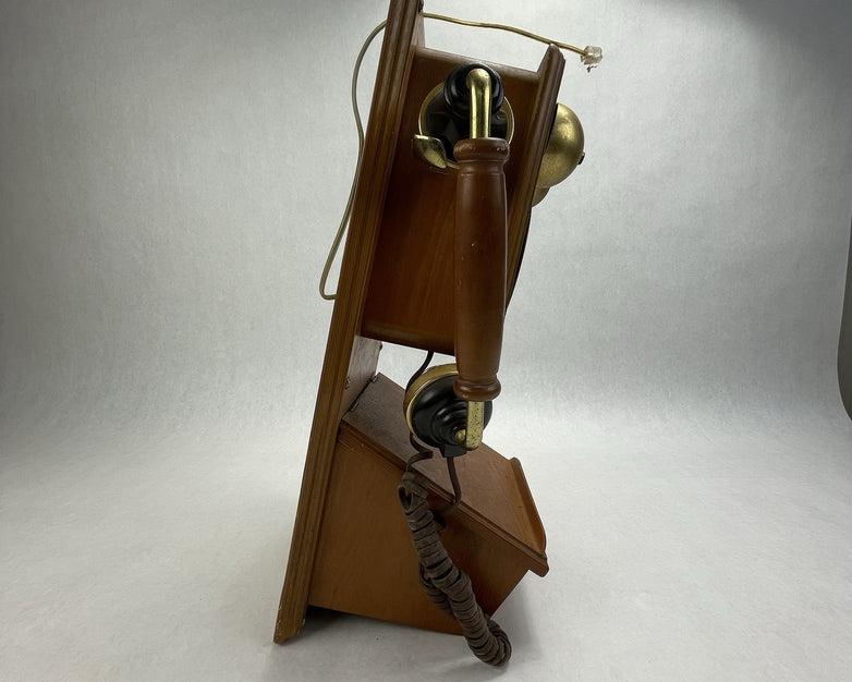 Thomas Collector’s Edition PP-9 1992 1927 Wooden Wall Telephone Untested