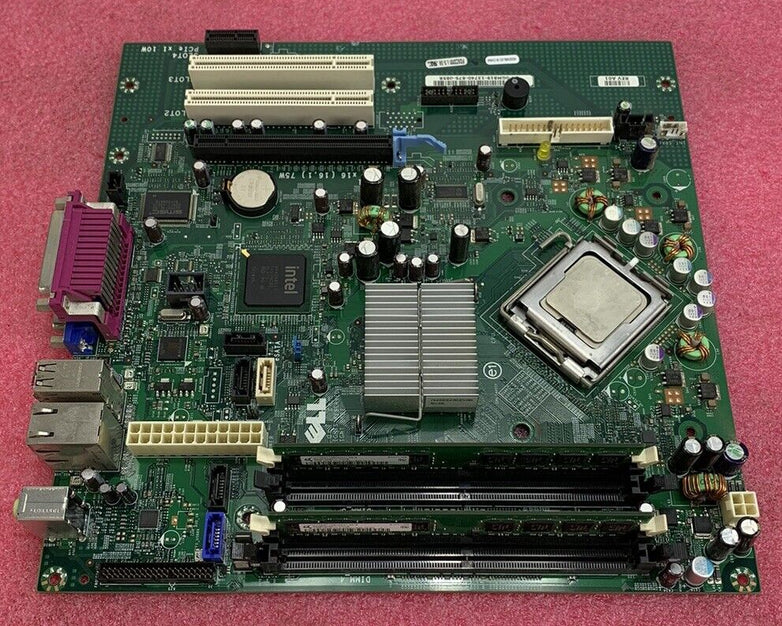 Dell OGM819 Motherboard Intel Core 2 Duo E8300 2.83GHz 2GB RAM w/ Shield
