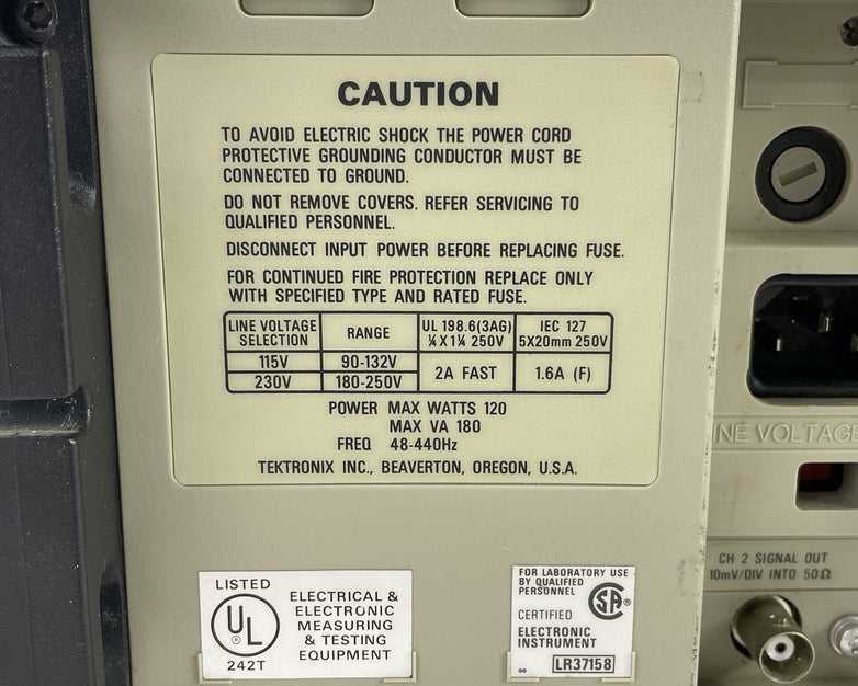 Tektronix 2445 150MHz 4-Channel Analog Oscilloscope