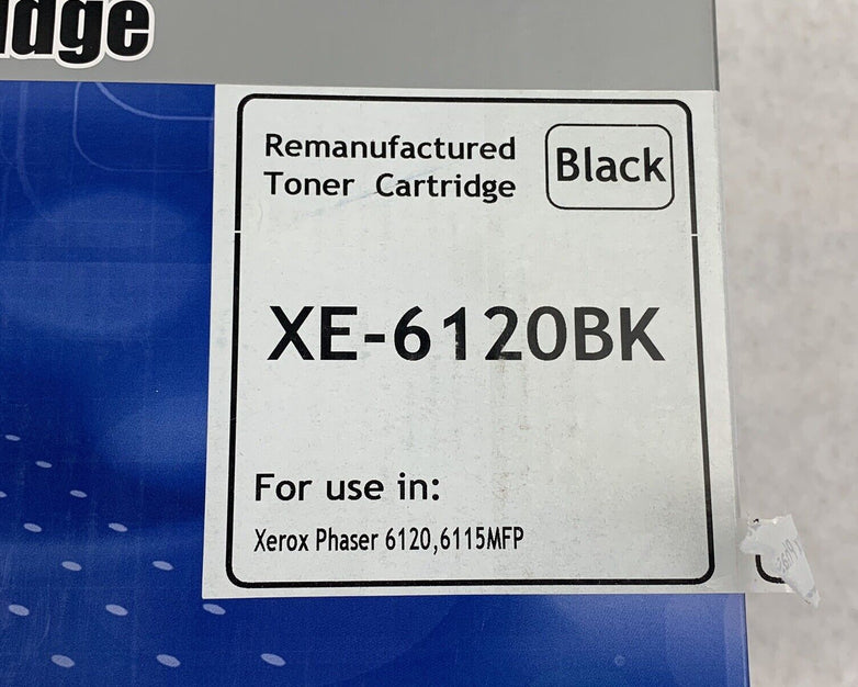 Premium COLOR XE-6120BK Toner Cartridge for Xerox Phaser 6120 6115 MFP