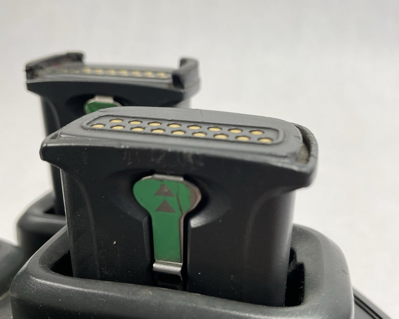 Symbol SAC9000-4000R Charging Cradle and 4 Batteries Untested