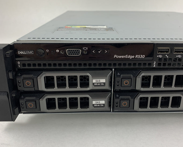 Dell EMC Poweredge R530 2x Xeon E5-2620v3 2.4 GHz 32 GB Ram No OS No HDD No PSUs