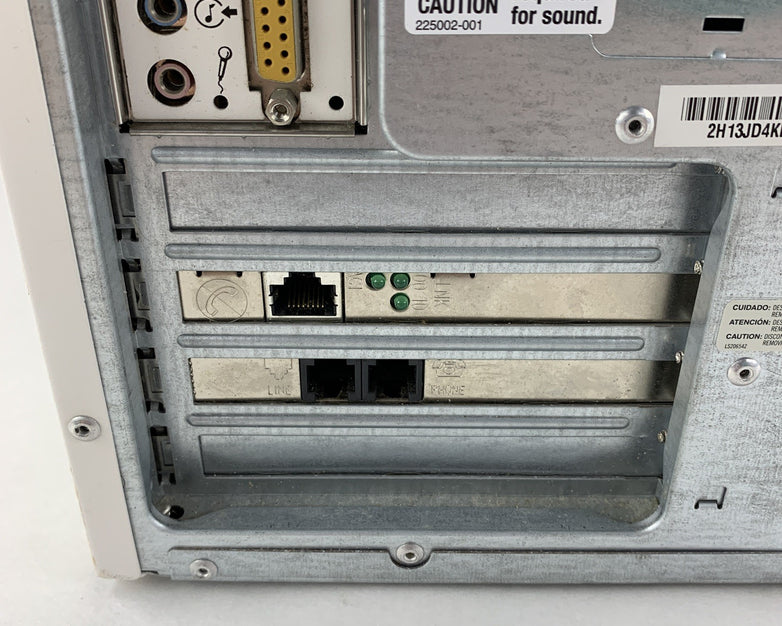 Compaq Presario 5010US Vintage Pentium III 866 MHz 256 MB RAM No OS No HDD