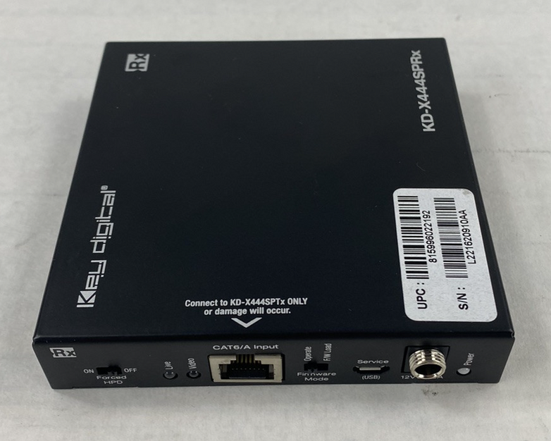 Key Digital KD-X444SP 4K 18G HDMI over 50m CAT5e/6 Extender Set Power Tested