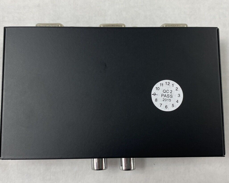 Lot of 2 Panlong 2 Port VGA Switch 2x1 VGA Switch 1920x1440
