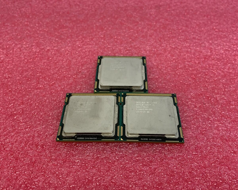 Intel Core i5 750 2.66GHz Quad-Core BX80605I5750 Processor (Lot of 3)