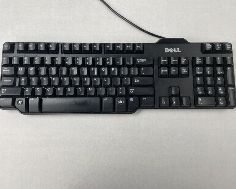 Dell L100 Keyboard U011 with USB Cable Lot of 4