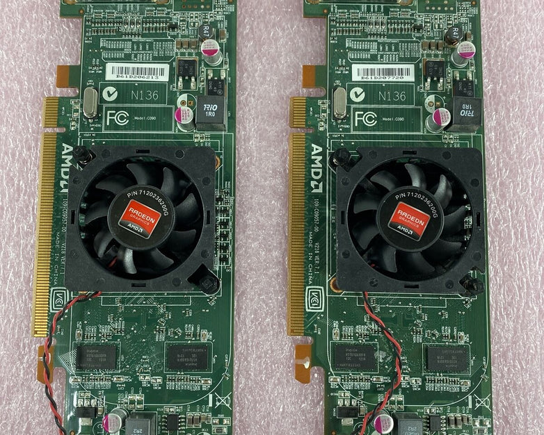 Dell 01CX3M 512MB ATI Radeon HD6350 DMS-59 Video Cards 109-C09057-00 (Lot of 6)