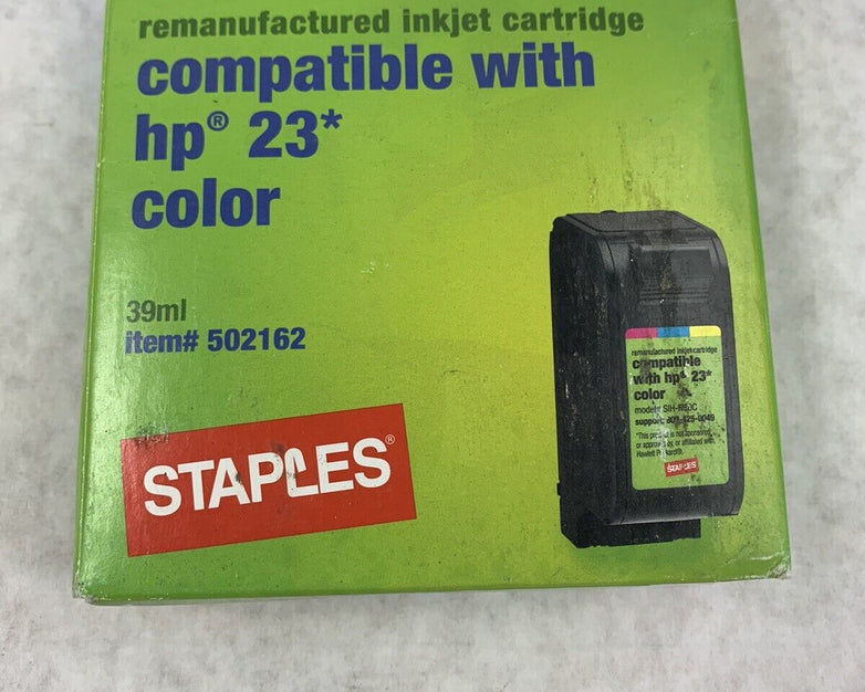 Re-manufactured Tri-Color High Yield Inkjet Cartridge for HP C1823D (HP 23)