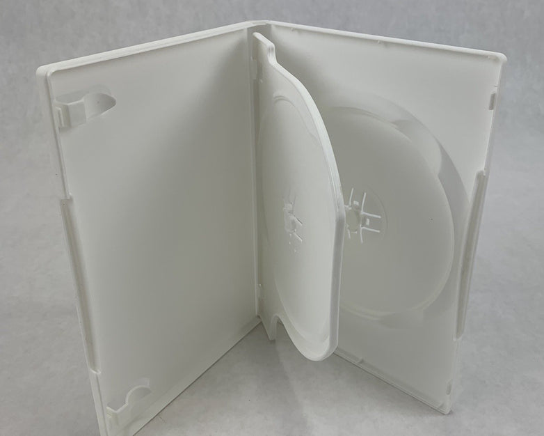 Unbranded 2-Disk White DVD Case (Lot of 5)