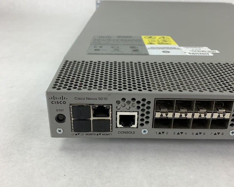 Cisco N5K-C5010P-BFS V03 5010 Ethernet Switch 68-3164-05 Tested Reset