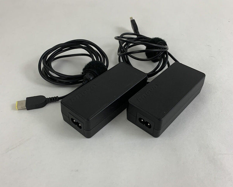 Lenovo AC Adapter Charger 65W 20V 3.25A ADLX65NCC2A 36200284 (Lot of 2)