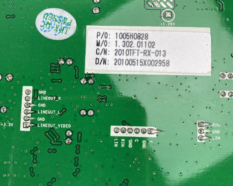 CV119U v3.0 1005H0828H Main Video Board TV Motherboard HDMI VGA S-Vid Coaxial