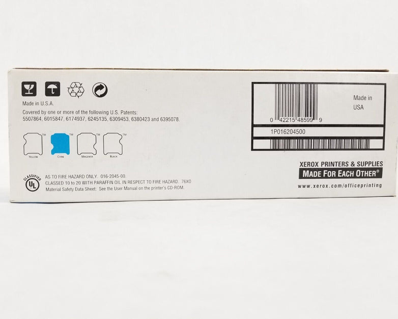 Xerox Phaser 8200 Cyan ColorStix Ink Color Printer 016-2045-00 5pk