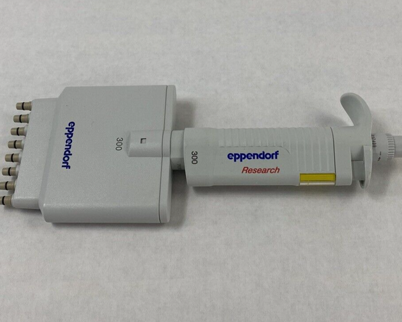 Eppendorf Research 300 30-300 uL 8-Channel Multichannel Manual Pipette