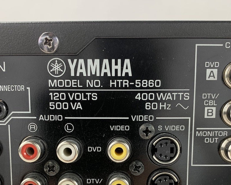 Yamaha HTR-5860 AV Receiver - Parts or Repair