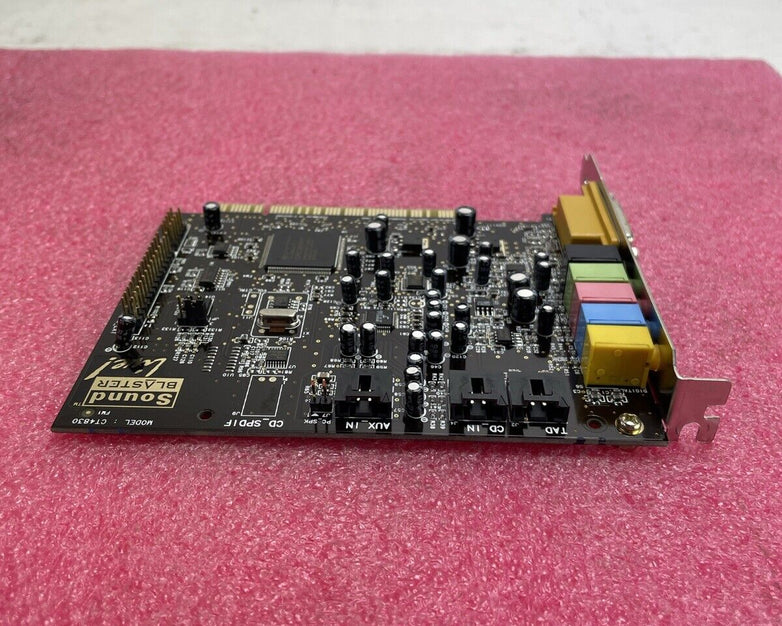 Creative Labs Sound Blaster Live! CT4830 PCI Audio Card