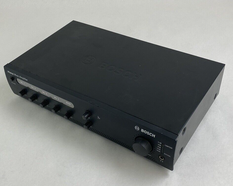 Bosch PLE-1ME120-US Plena 120 Watt 4-Channel Mixer Amplifier Tested