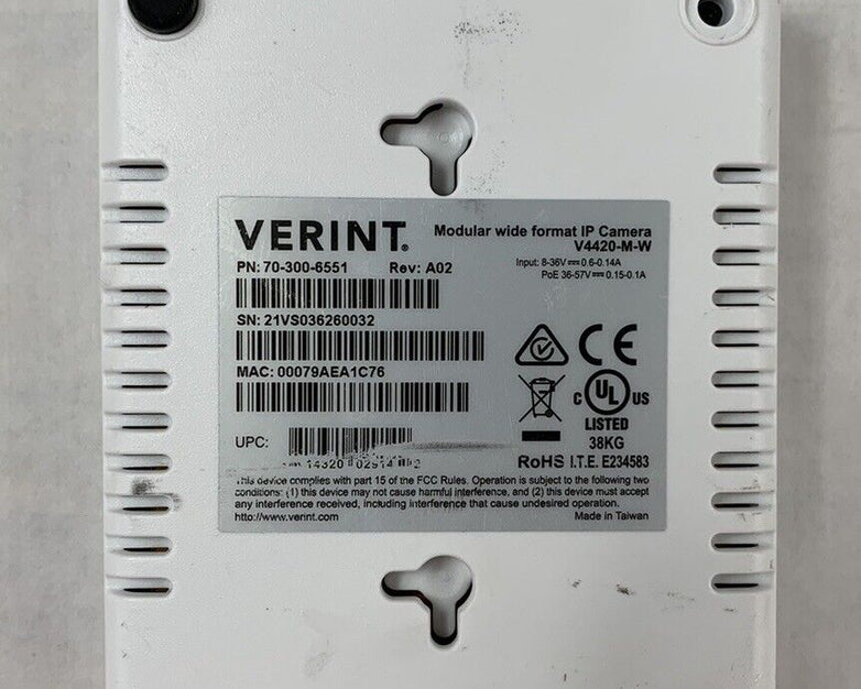 Verint V4420-M-W Modular Camera System (No Camera)