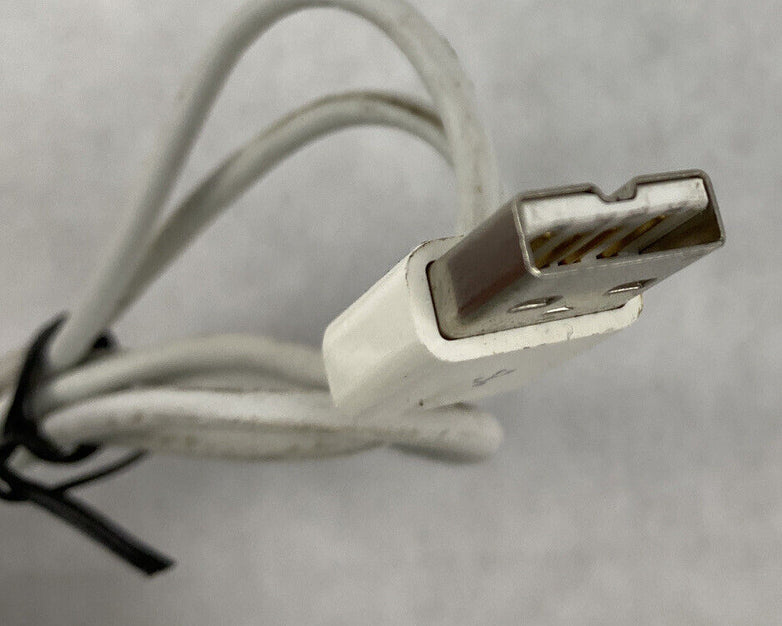 FLAWED Apple A1243 Wired USB MB110LL/A White Keyboard (Lot of 5)