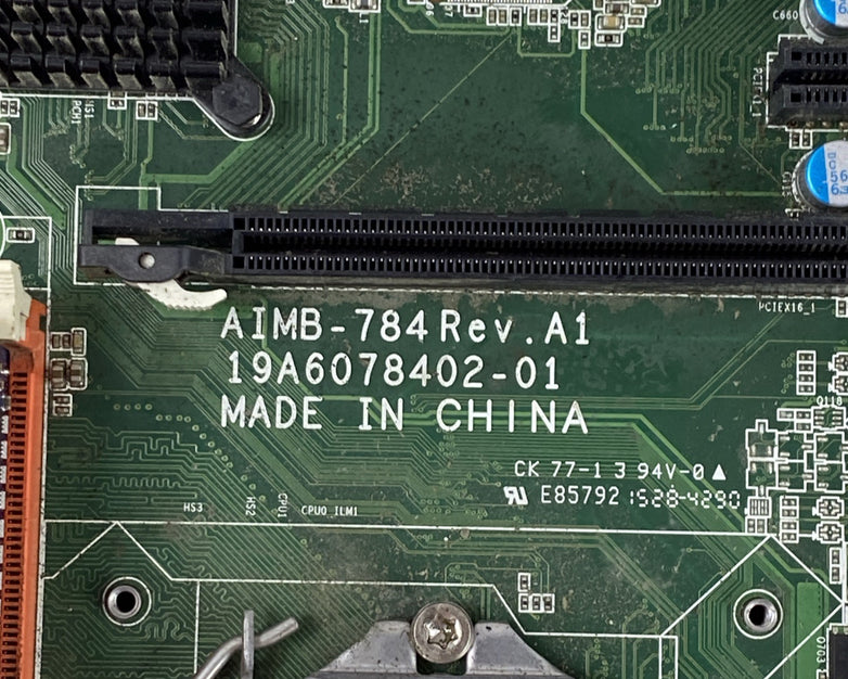 Advantech AIMB-784 Motherboard Intel Core i5-4570s 2.90GHz 4GB RAM w/ Shield