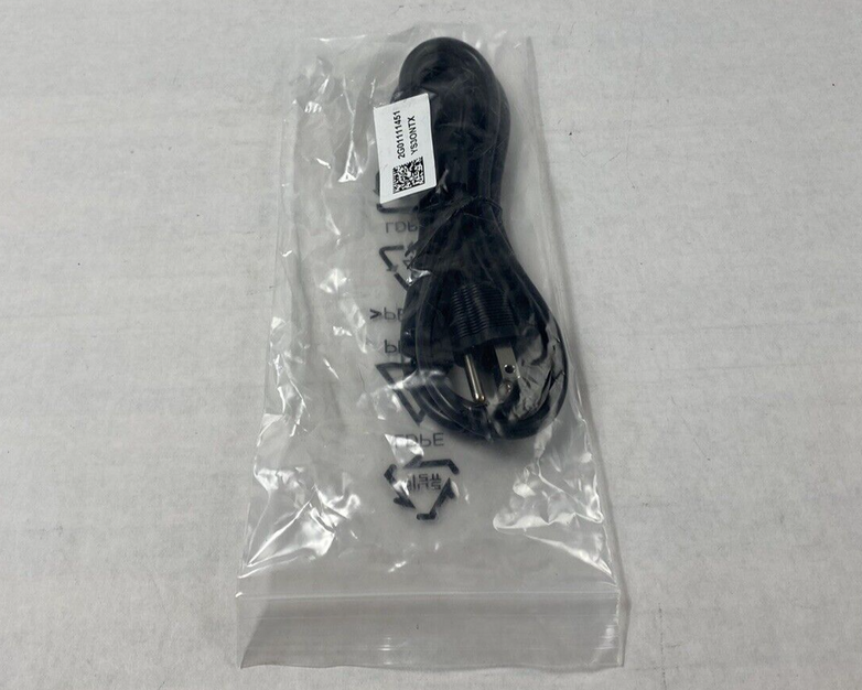 Lot of 5 Genuine Dell DP/N: 2G01111451 Three Pronged Power Adapter Cable Cord