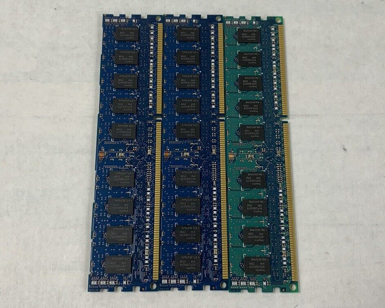 Hynix 12GB Kit 3x4GB 1Rx4 PC3L-10600R-9-12-C2 HMT351R7CFR4A-H9 T8 AD Server Ram
