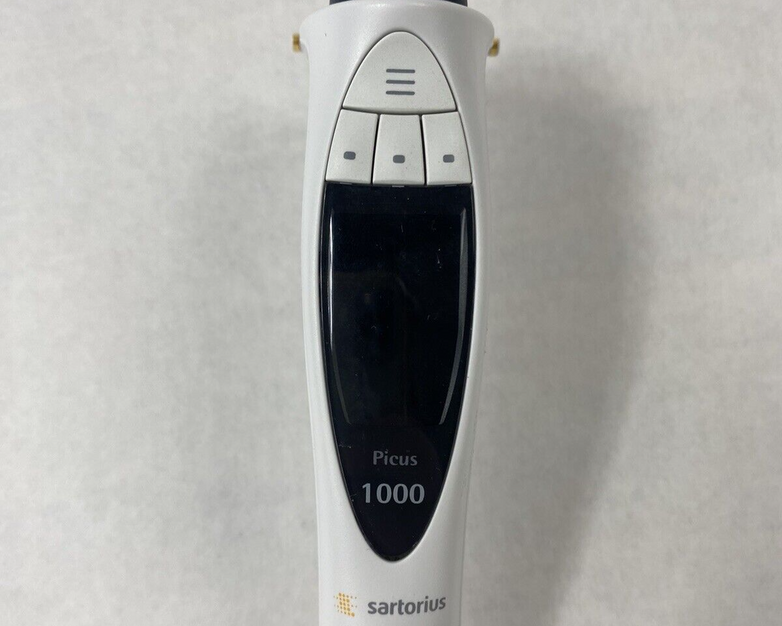 Sartorius Picus 1000 50-1000 uL 1 Channel Electronic Pipette - Parts or Repair