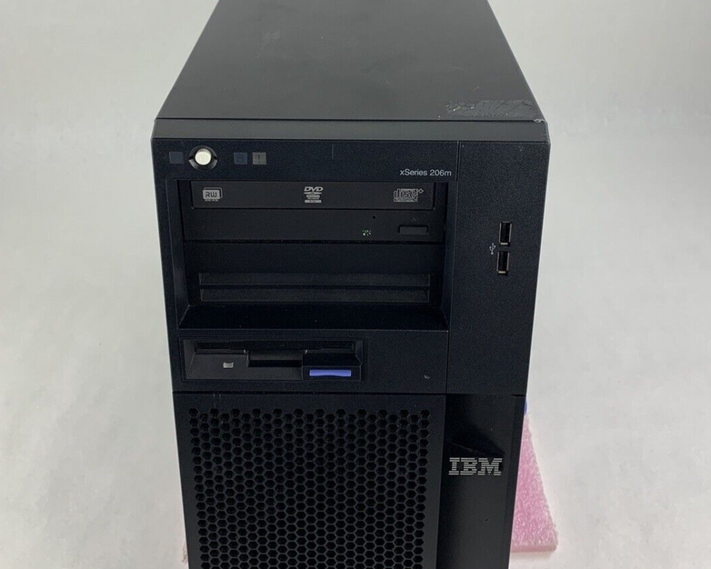 IBM xSeries 206m Server 1x Pentium 4 3.2 GHz 1 GB Ram No OS No HDD