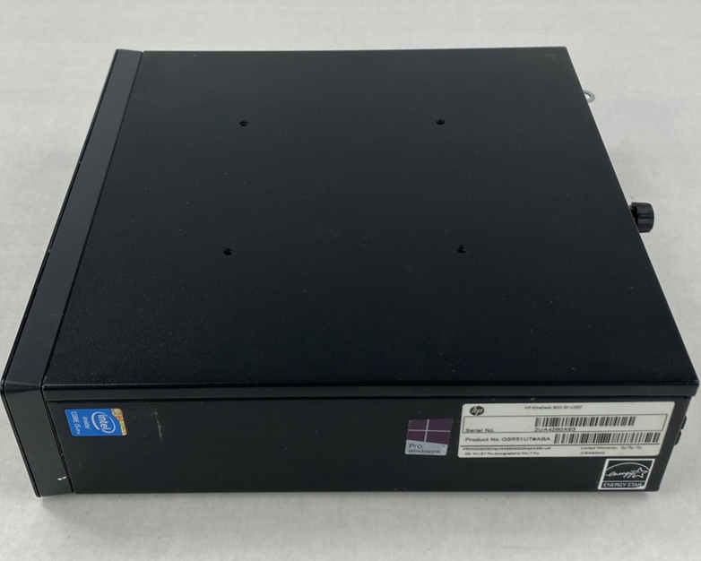 HP EliteDesk 800 G1 USFF Intel Core i5-4590S 3.00GHz 8GB RAM No HDD No OS