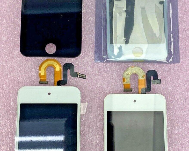 Mixed Lot of 4 Various Aftermarket iPod Touch Gen 5 Touchscreens SOLD AS IS