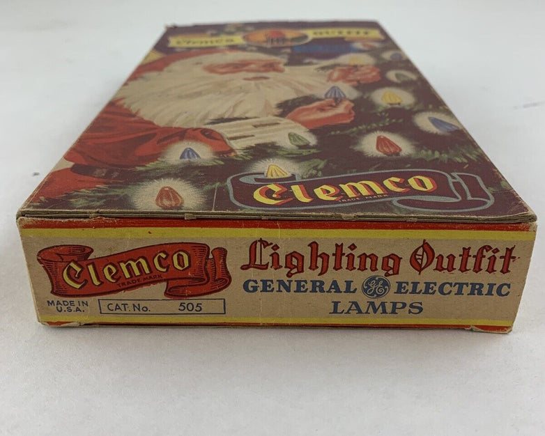 ClemCo 505 8 Bulb Lighting Outfit w/ Original Box Vintage Untested