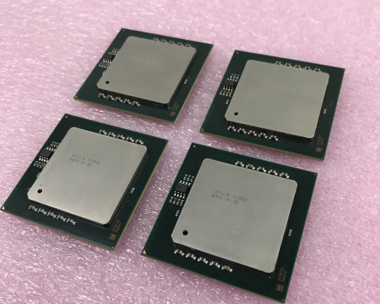 Lot of 4 Intel Xeon SLA6C E7220 @ 2.93GHz 8MB Dual-Core CPU Processor